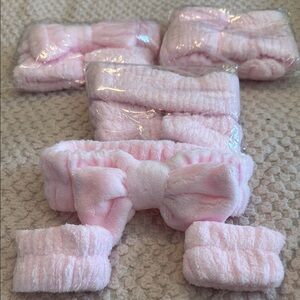 Soft Pink Headband Set